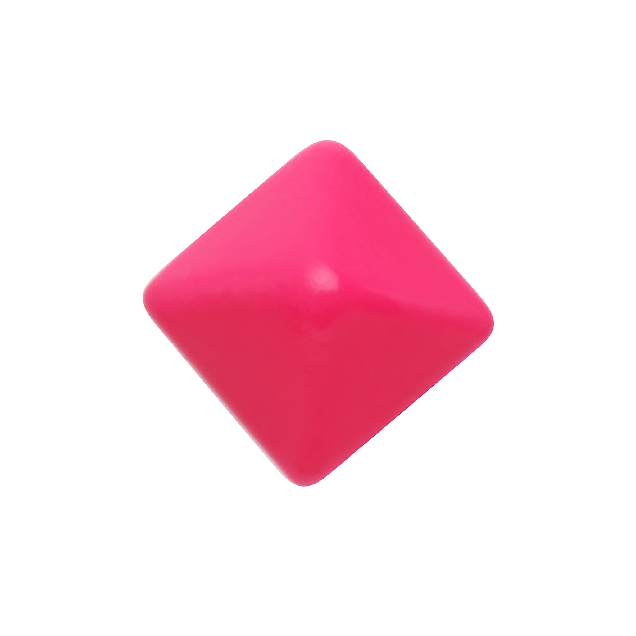 Pink Neon Enamel Pyramid Cheater Plug