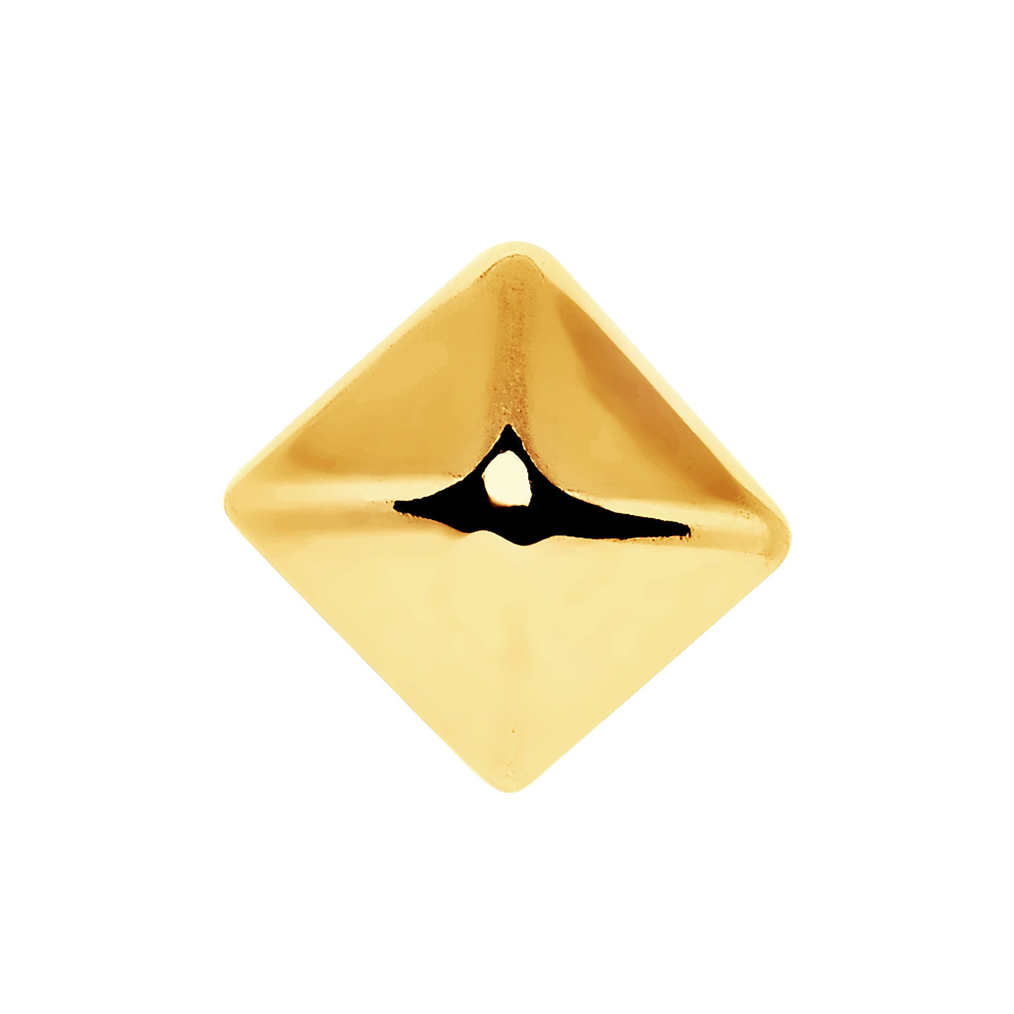 Gold Plated Pyramid Cheater Plug