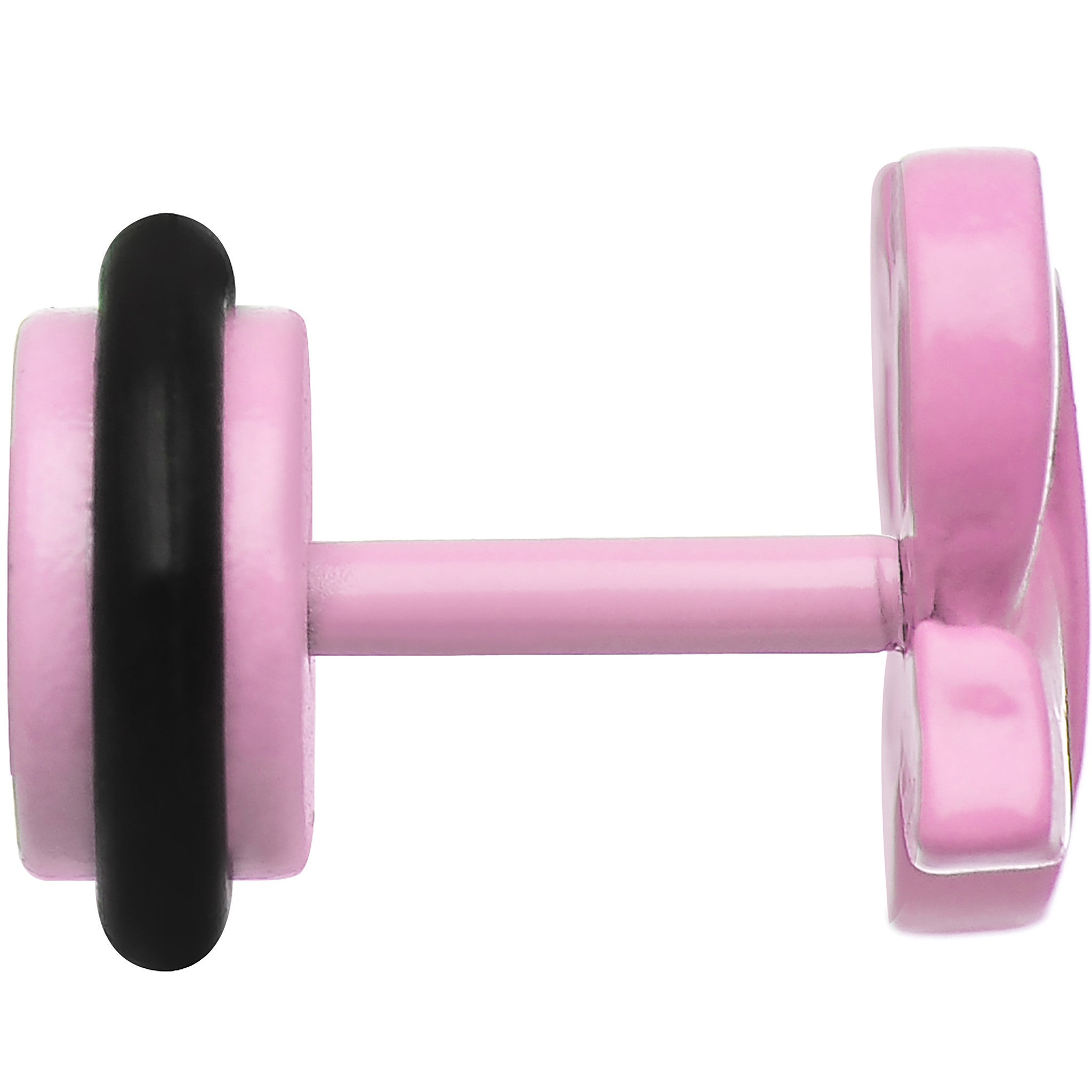 Pink Acrylic Bow Cheater Plug