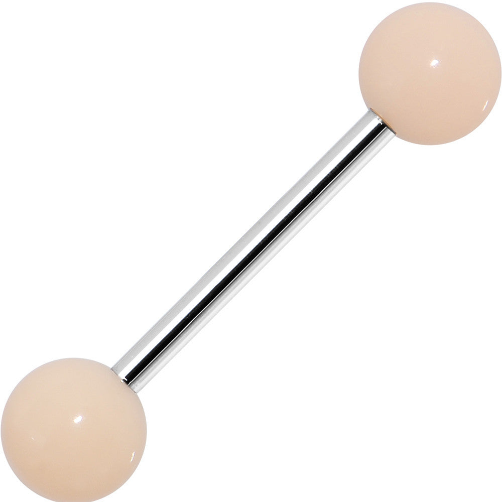 Flesh Forward Acrylic Barbell Tongue Ring