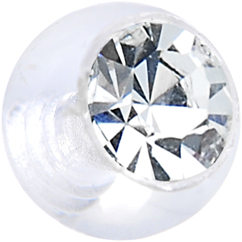 6mm Clear Gem Clear Acrylic Replacement Ball