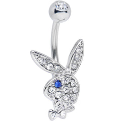 Licensed MLB Clear Gem Blue Anodized New York Yankees Belly Ring – BodyCandy