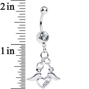 IRONBOX 14G Belly Button Ring for Women Surgical Steel CZ Navel Rings Cute Dangle  Belly Rings Barbell Belly Piercing Jewelry Pink - Yahoo Shopping