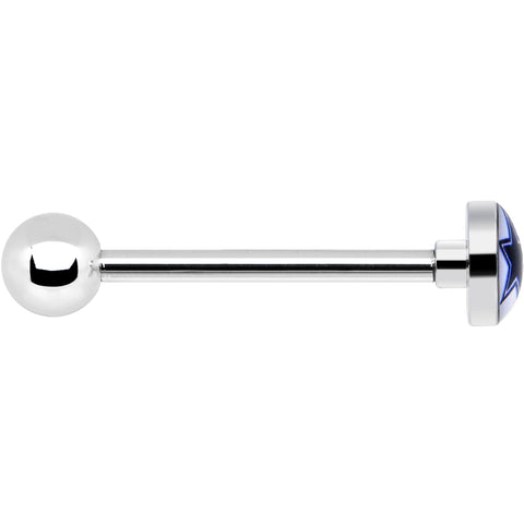 Officially Licensed NFL Cut Out Dallas Cowboys Tongue Ring Barbell –  BodyCandy