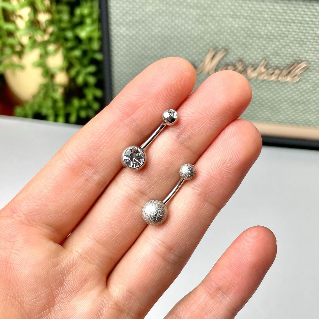 5mm belly on sale button ring