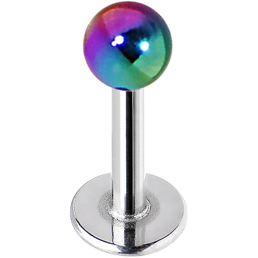 16 Gauge Metallic Acrylic End of the Rainbow Labret Monroe 1/4