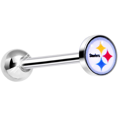 Pittsburgh Steelers Personalized Stainless Steel Mens Ring