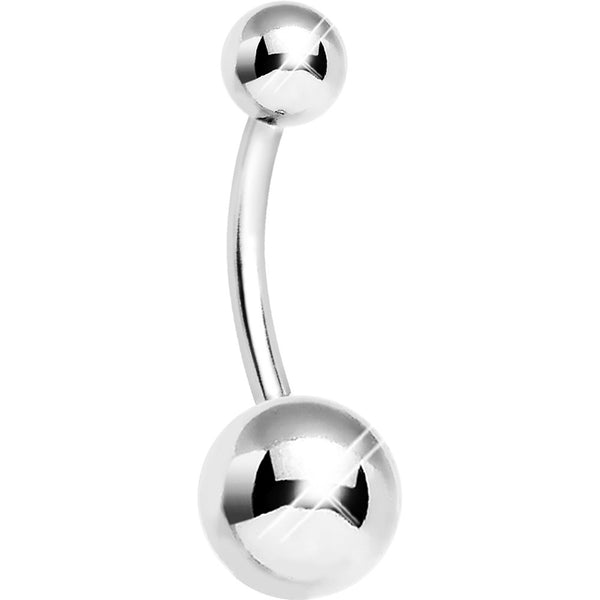 14 Gauge 7/16 Stainless Steel Belly Button Ring – BodyCandy