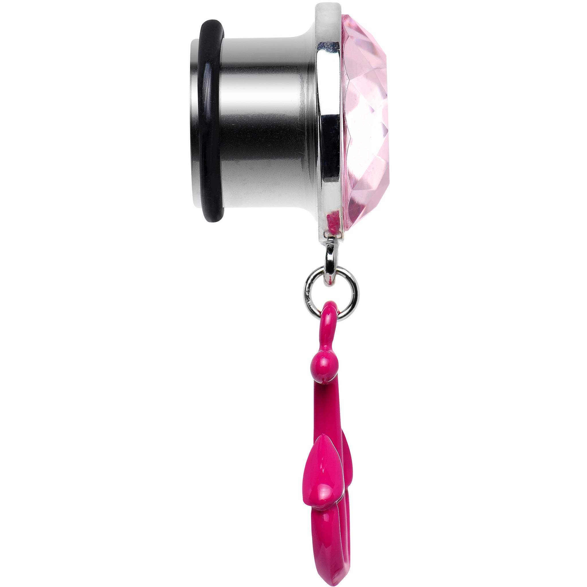 1/2 Pink Dangling Anchor Steel Plug