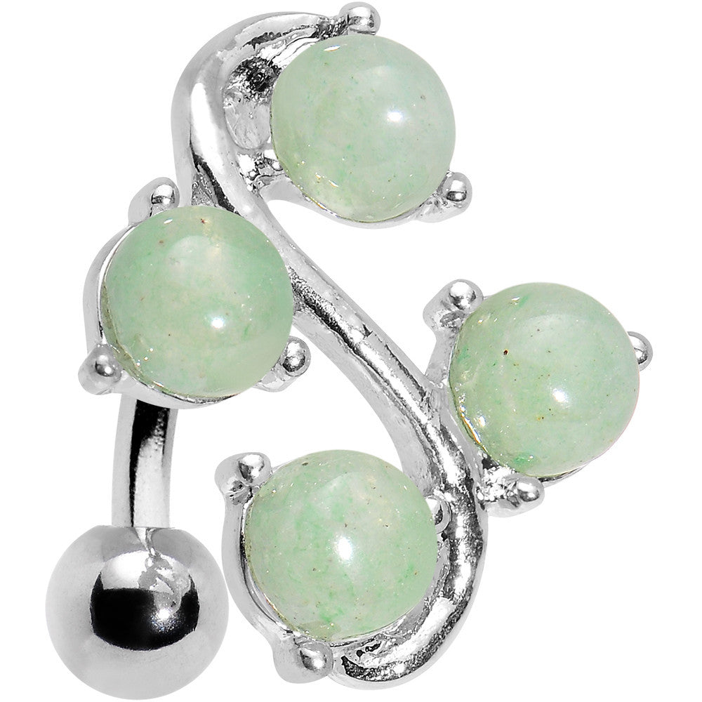 Jade Vine Top Mount Belly Ring