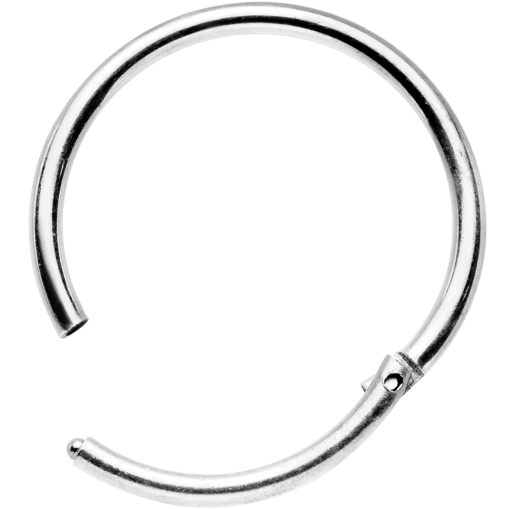 16 Gauge 1/2 Stainless Steel Hinged Segment Ring