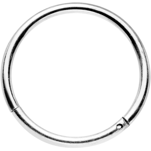 16 Gauge 1/2 Stainless Steel Hinged Segment Ring – BodyCandy