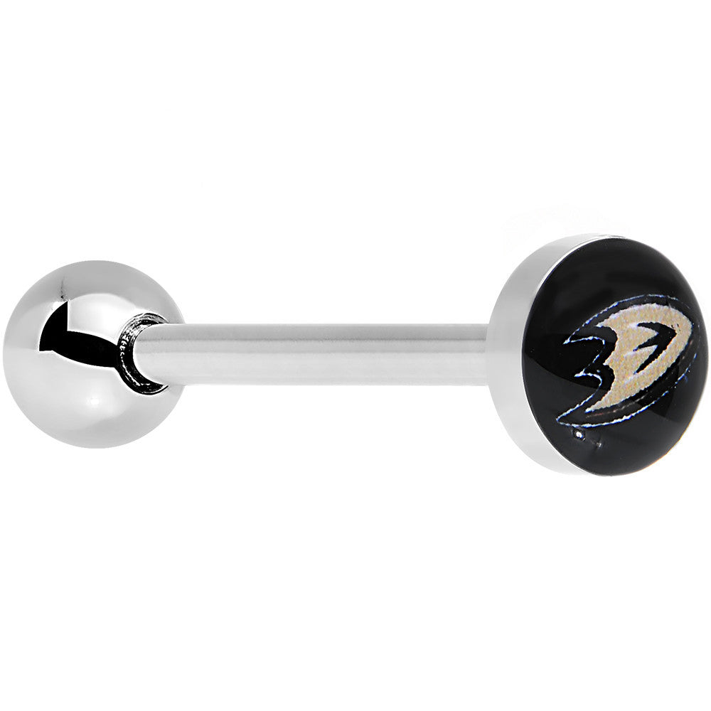 Officially Licensed NHL Anaheim Ducks Logo Tongue Ring