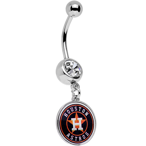 Houston Astros Fan Chain, Giant Orange Necklace Licensed MLB