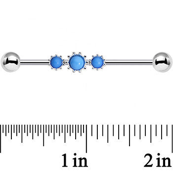 14 Gauge Southwest Rays of the Sun Industrial Barbell 38mm