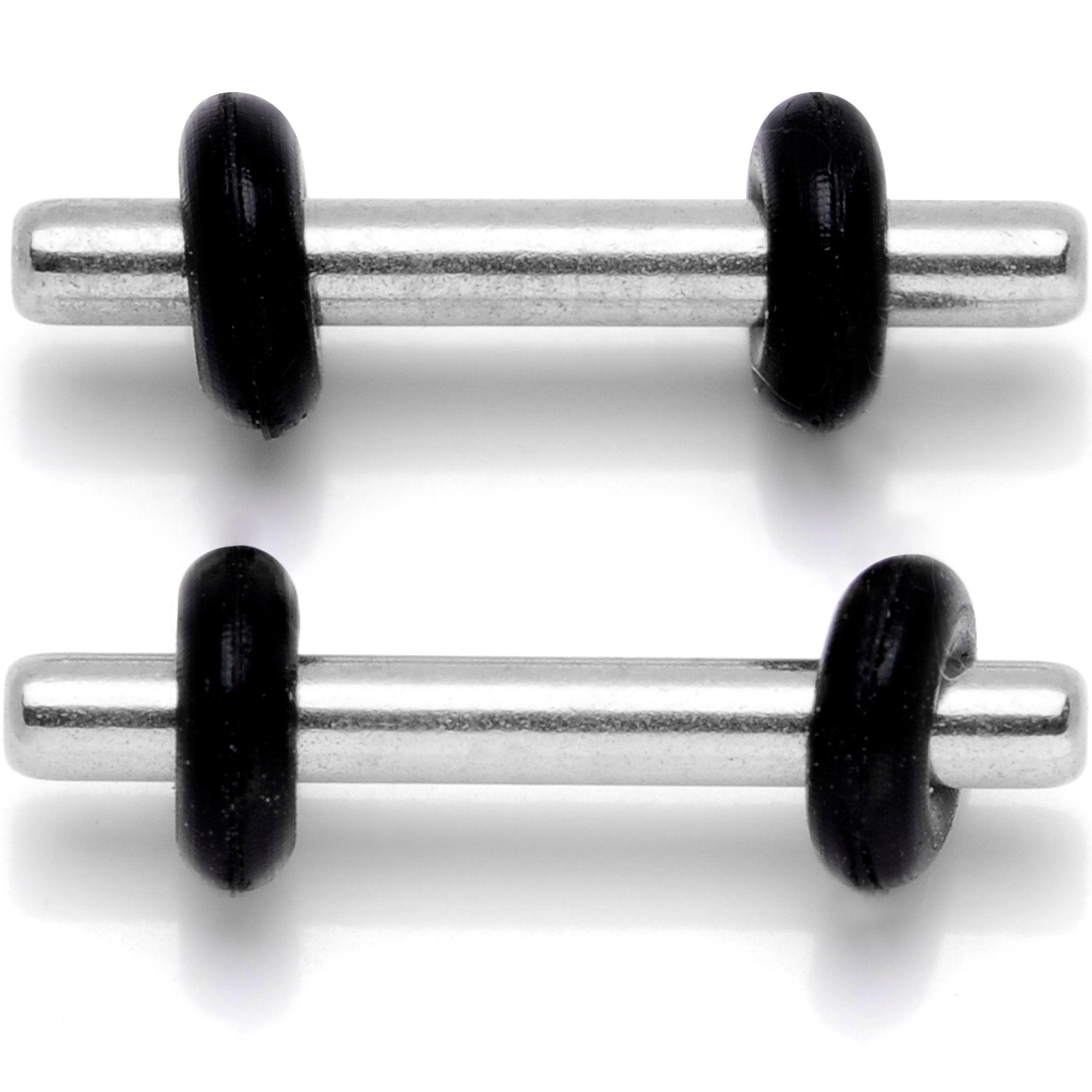 Stainless Steel Micro Straight Plug Set 14 Gauge to 8 Gauge