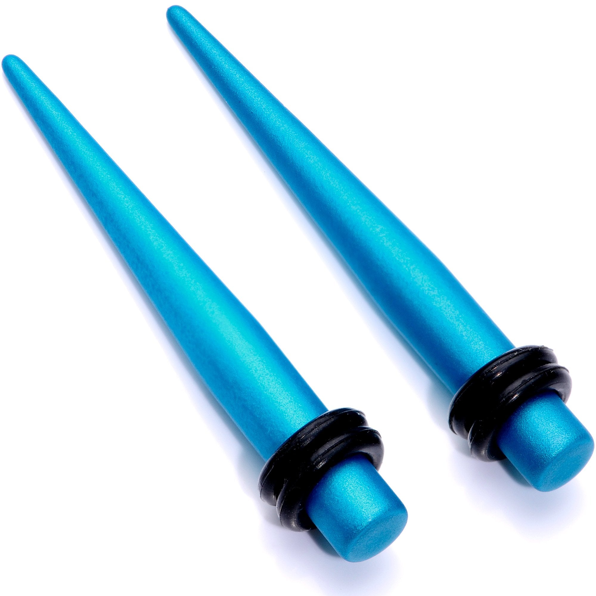 Aqua Matte Silicone Straight Taper Set 4mm to 12mm