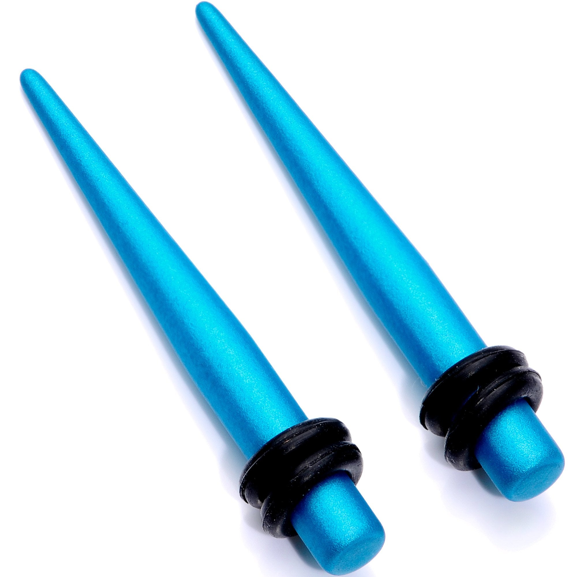 Aqua Matte Silicone Straight Taper Set 4mm to 12mm