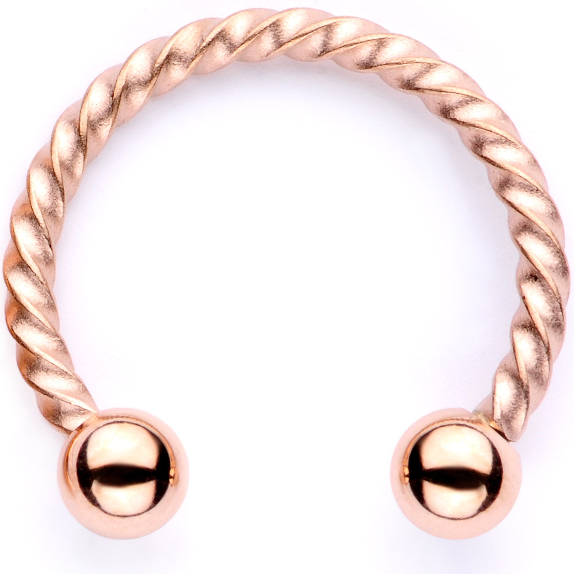 Rose Gold plated L and V alphabet hoops 40 mm 