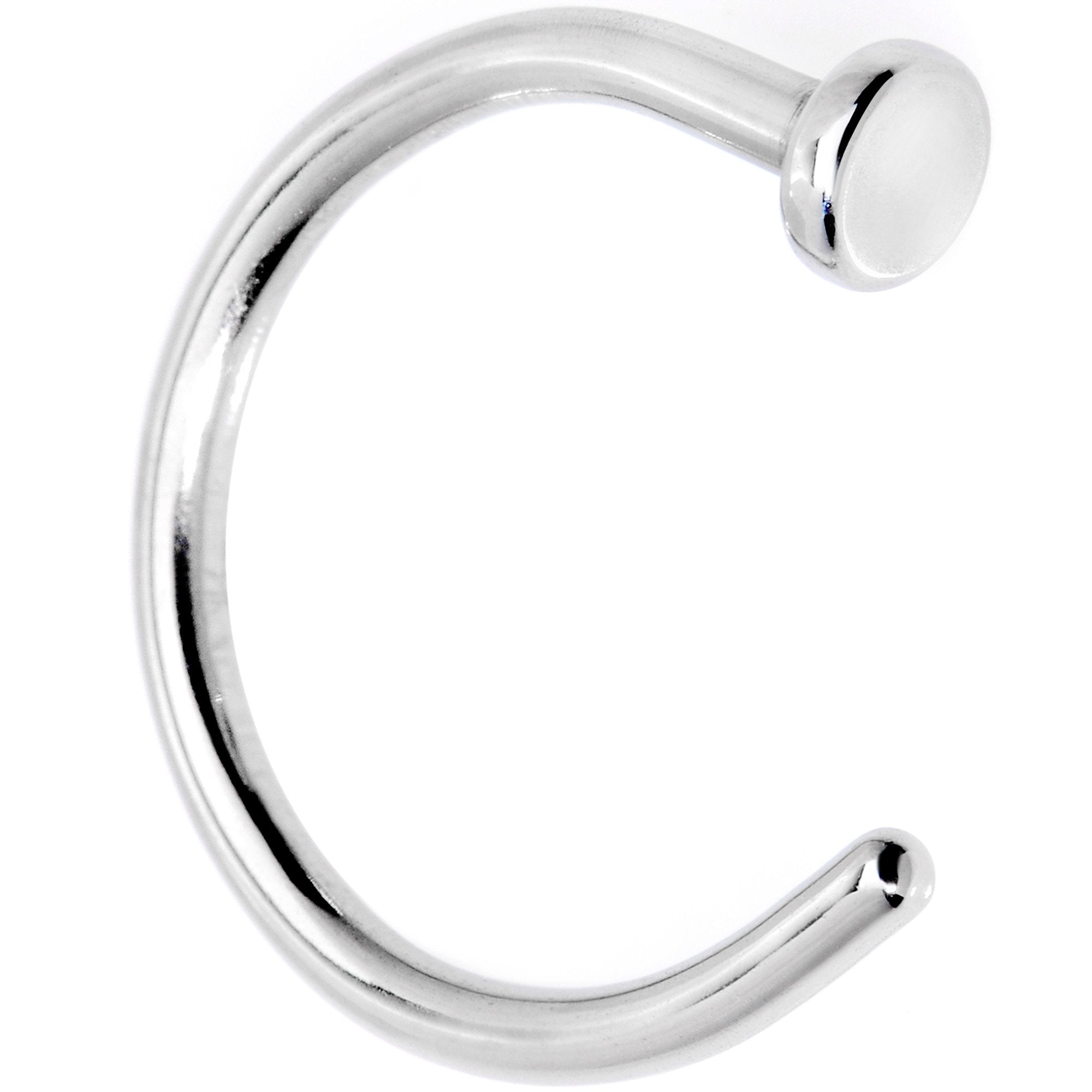 18 Gauge 5/16 Grade 23 Titanium Minimalist Nose Hoop