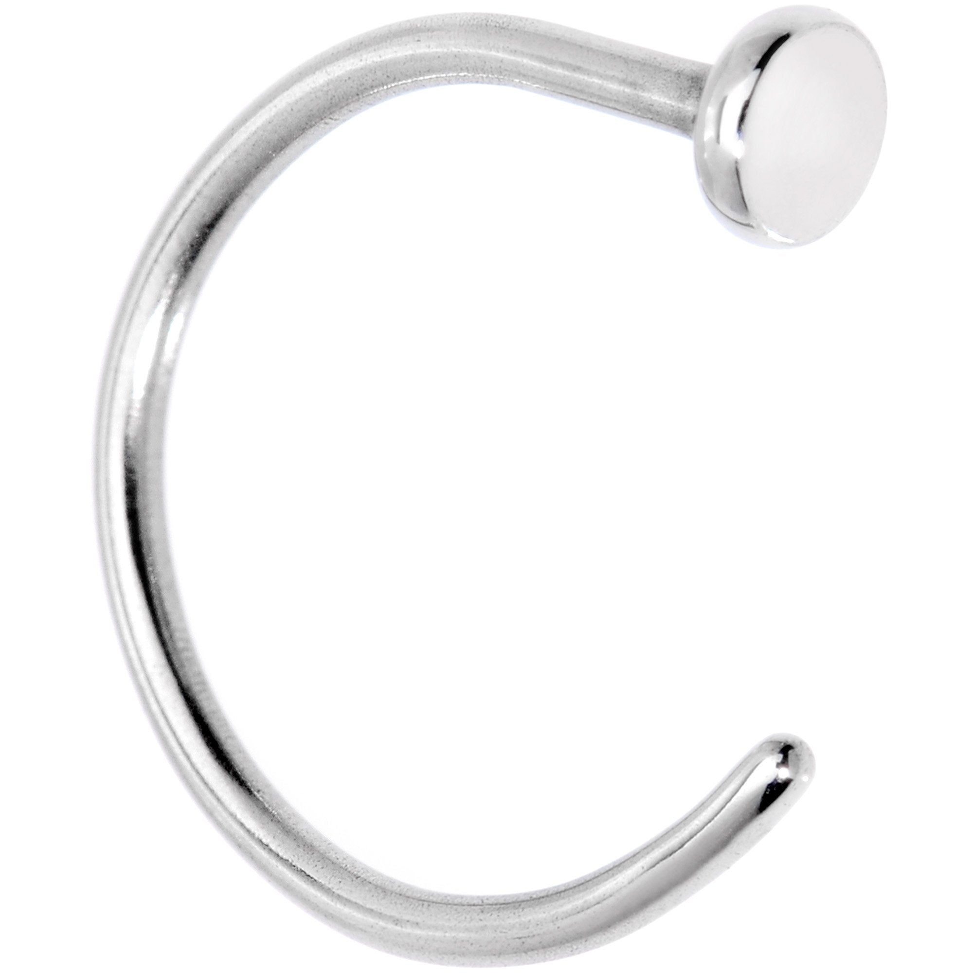 20 Gauge 5/16 Grade 23 Titanium Minimalist Nose Hoop