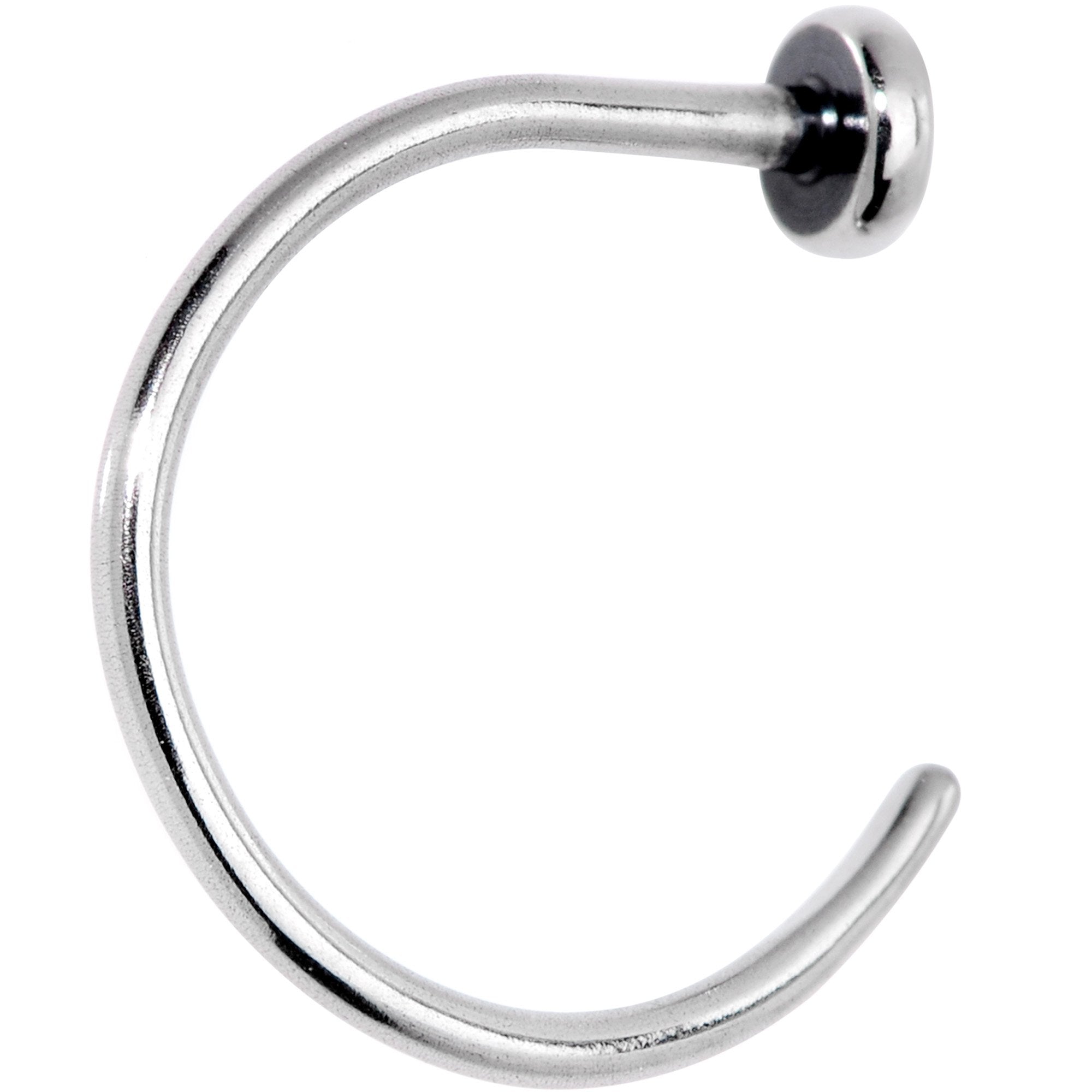 20 Gauge 5/16 Grade 23 Titanium Minimalist Nose Hoop