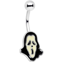 Halloween Boo Belly Button Ring