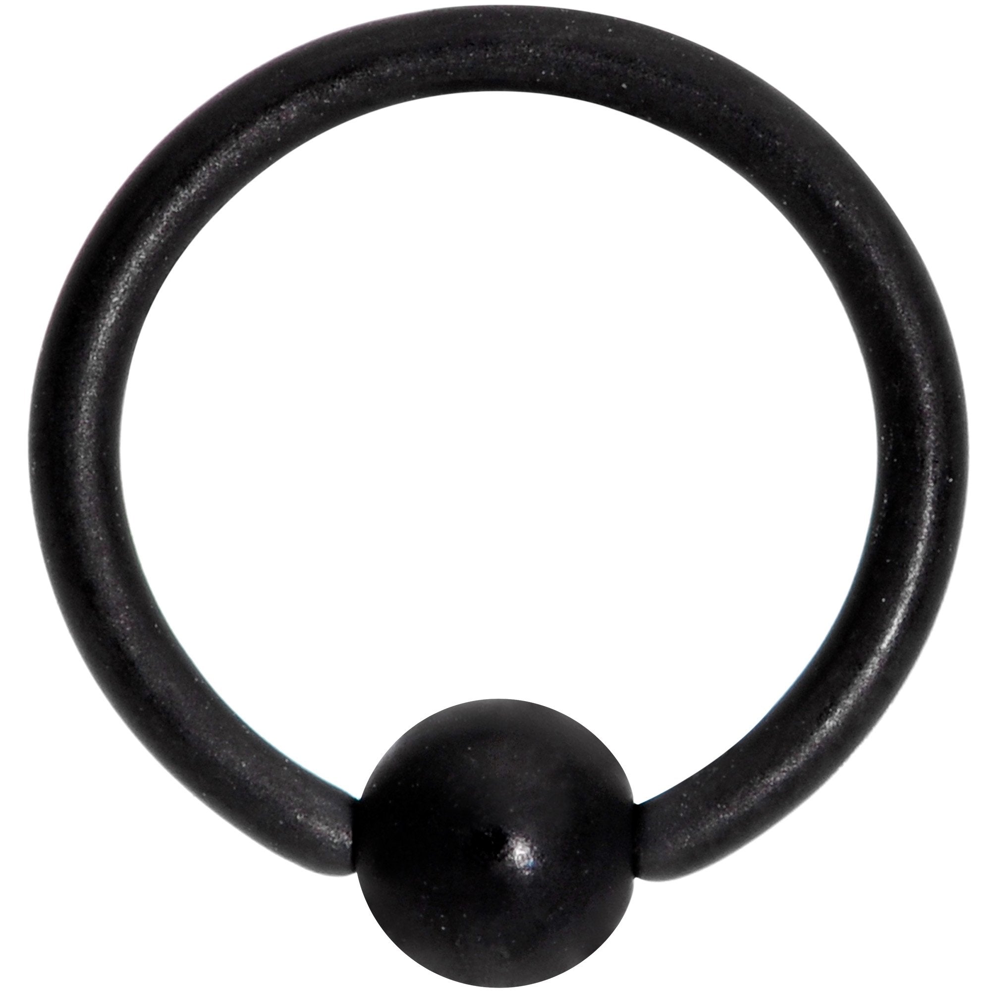 Matte black sale septum ring