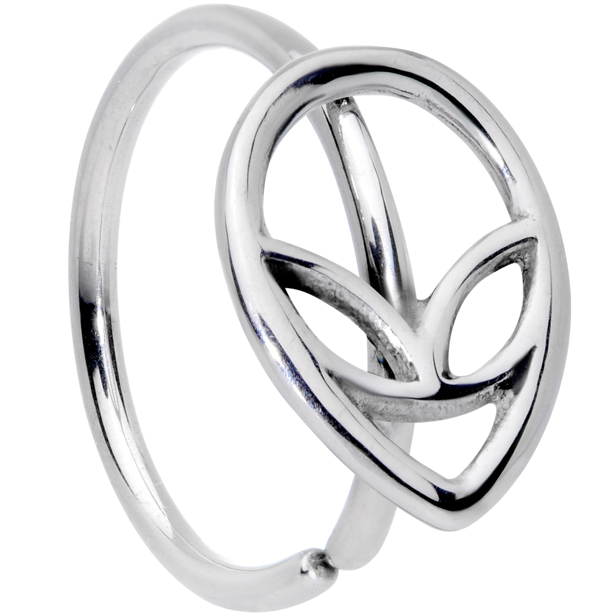 20 Gauge 5/16 Outer Space Alien Seamless Circular Ring