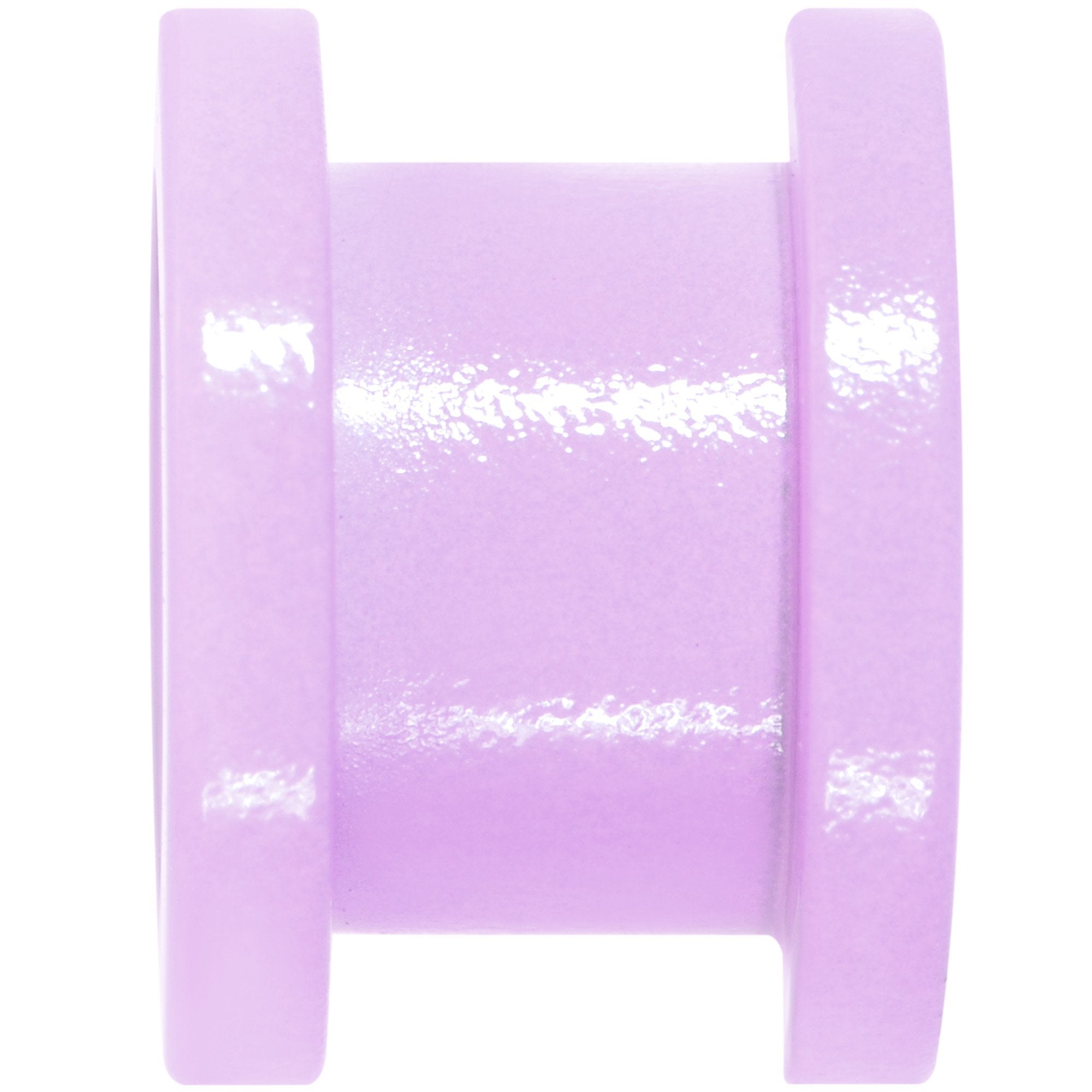 Sweet Pastel Purple Screw Fit Tunnel Plug Set 16 Gauge to 19mm