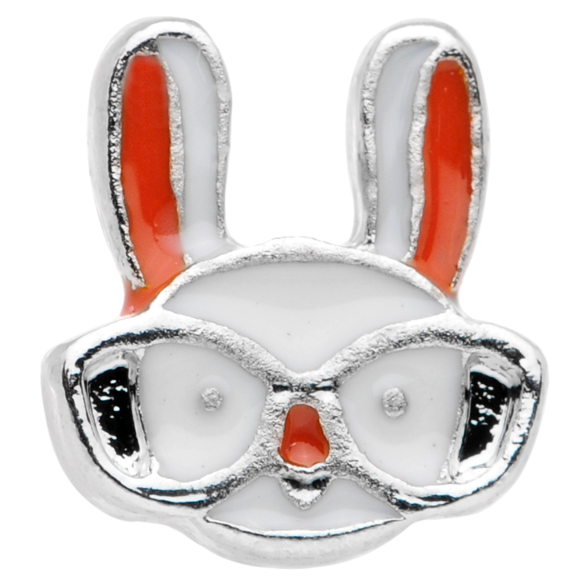 Nerdy Easter Bunny Barbell Tongue Ring