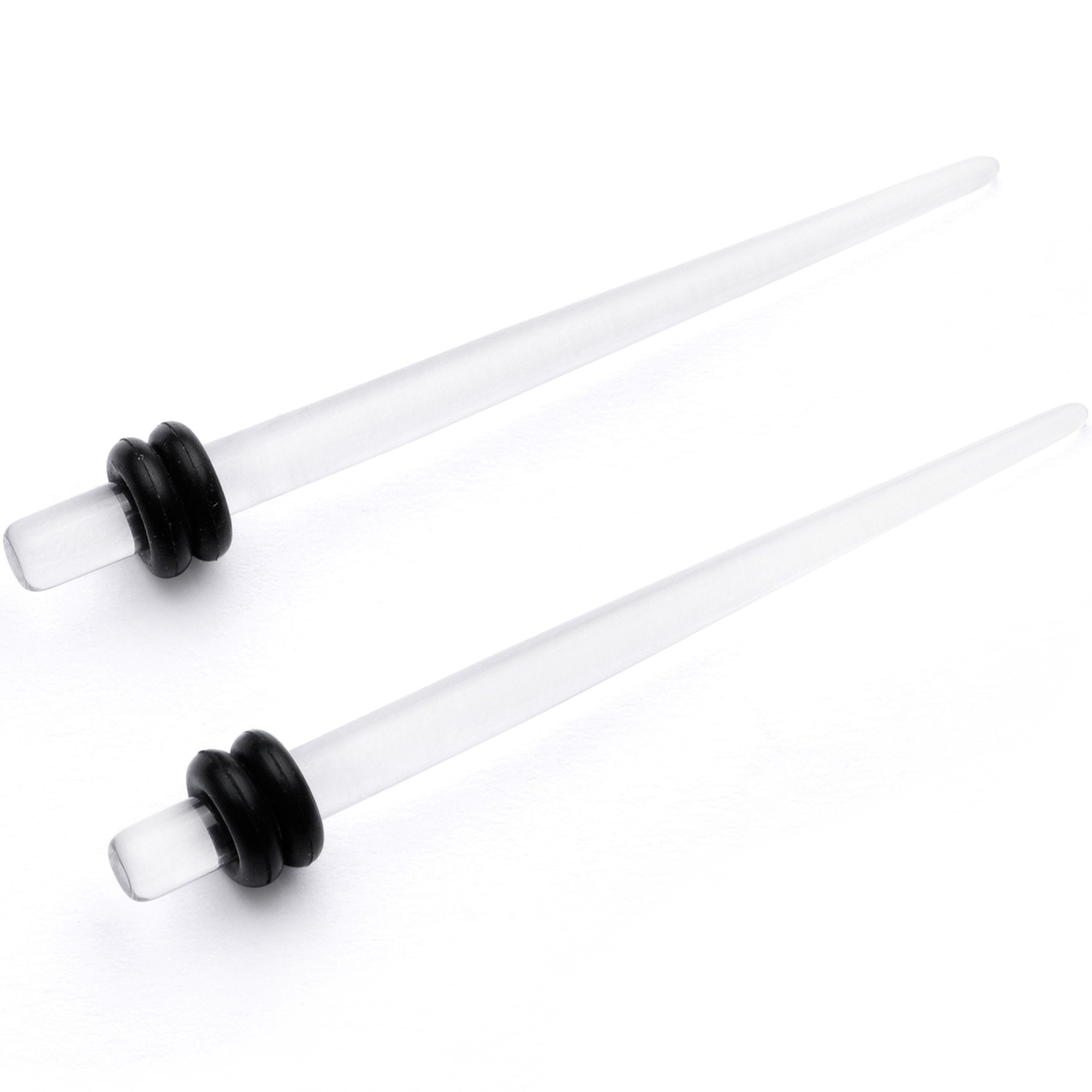 Clear Acrylic Straight Taper Set