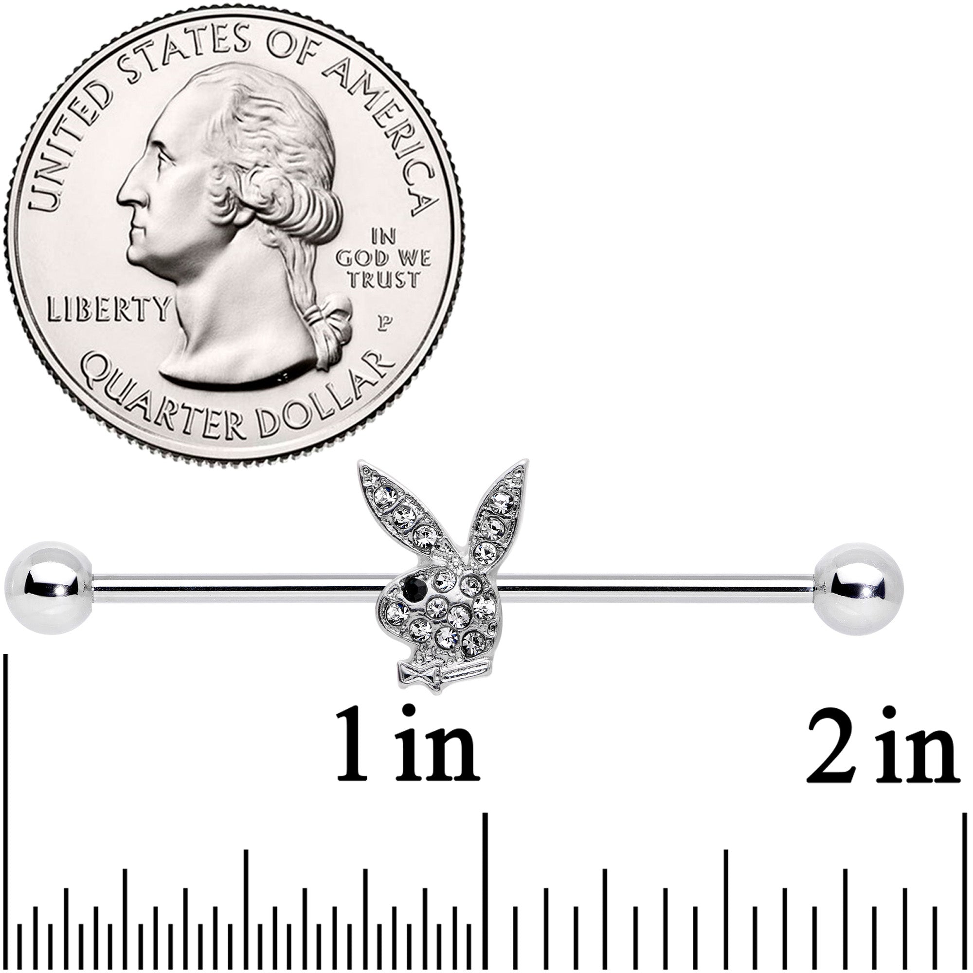 Playboy bunny online industrial barbells