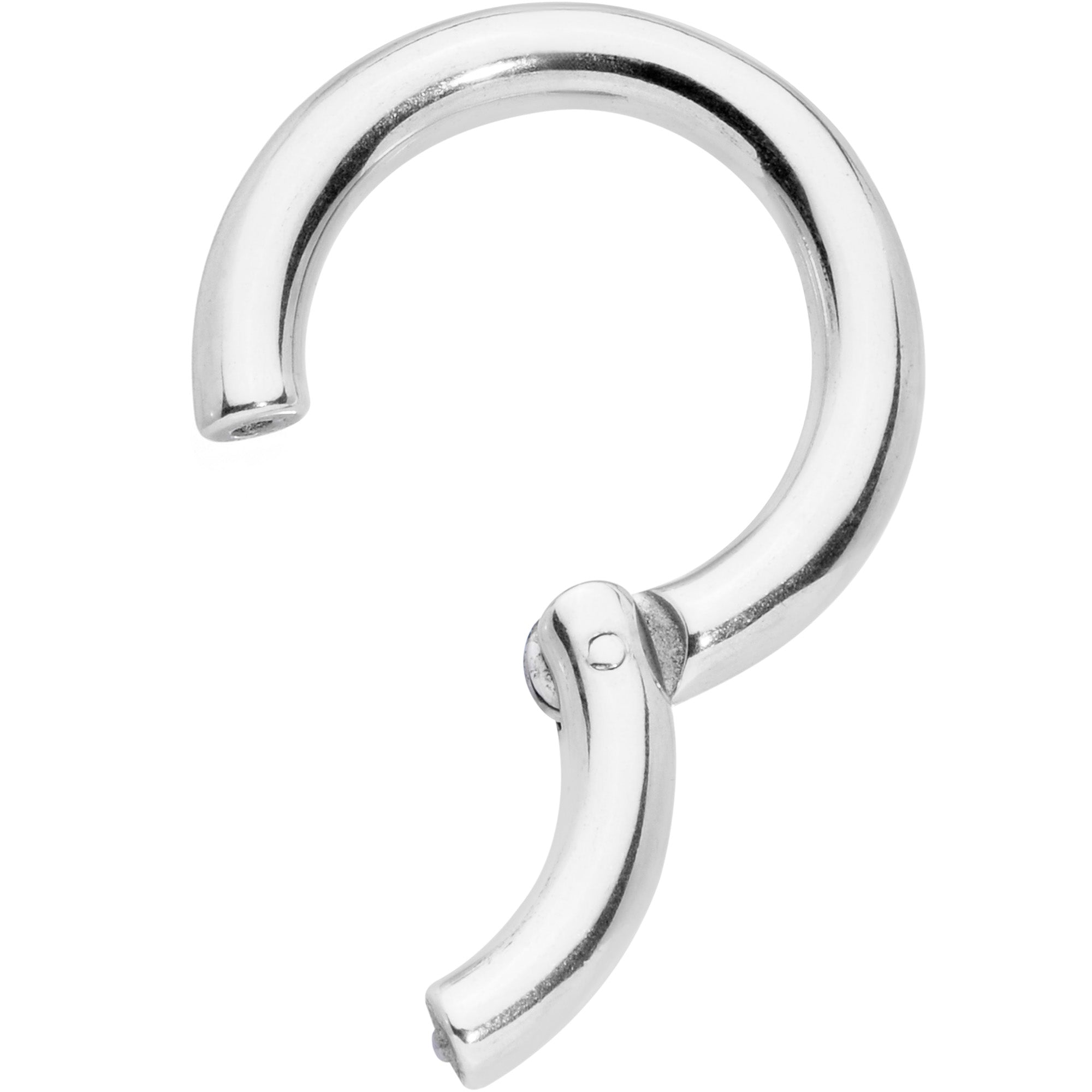 8 Gauge 9/16 Stainless Steel Hinged Segment Ring
