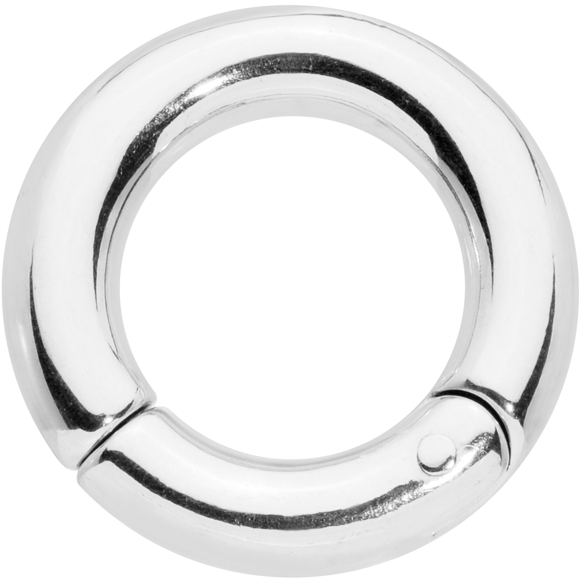 6 Gauge 1/2 Stainless Steel Hinged Segment Ring