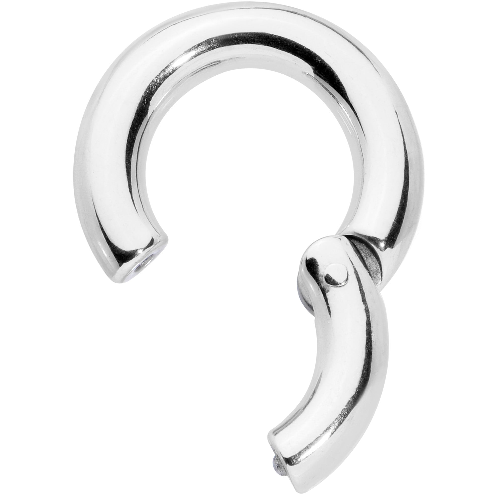 6 Gauge 1/2 Stainless Steel Hinged Segment Ring