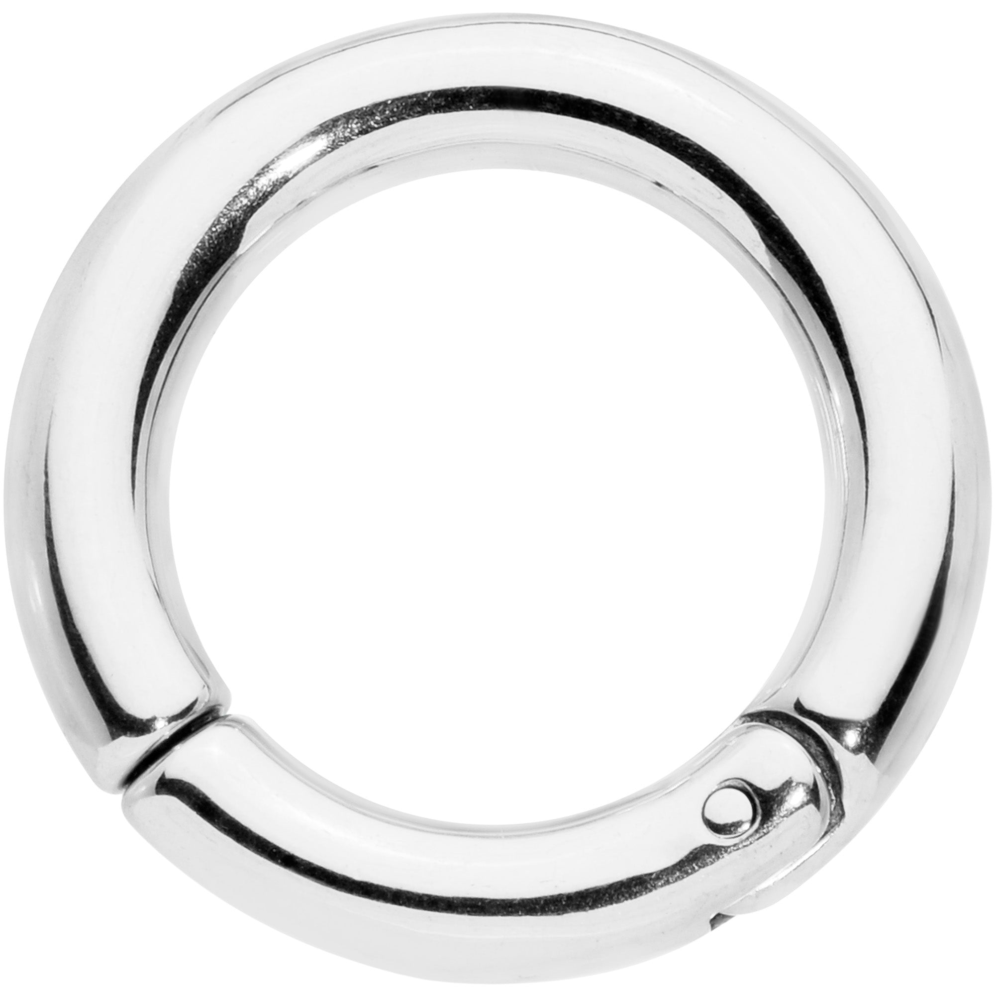 6 Gauge 5/8 Stainless Steel Hinged Segment Ring