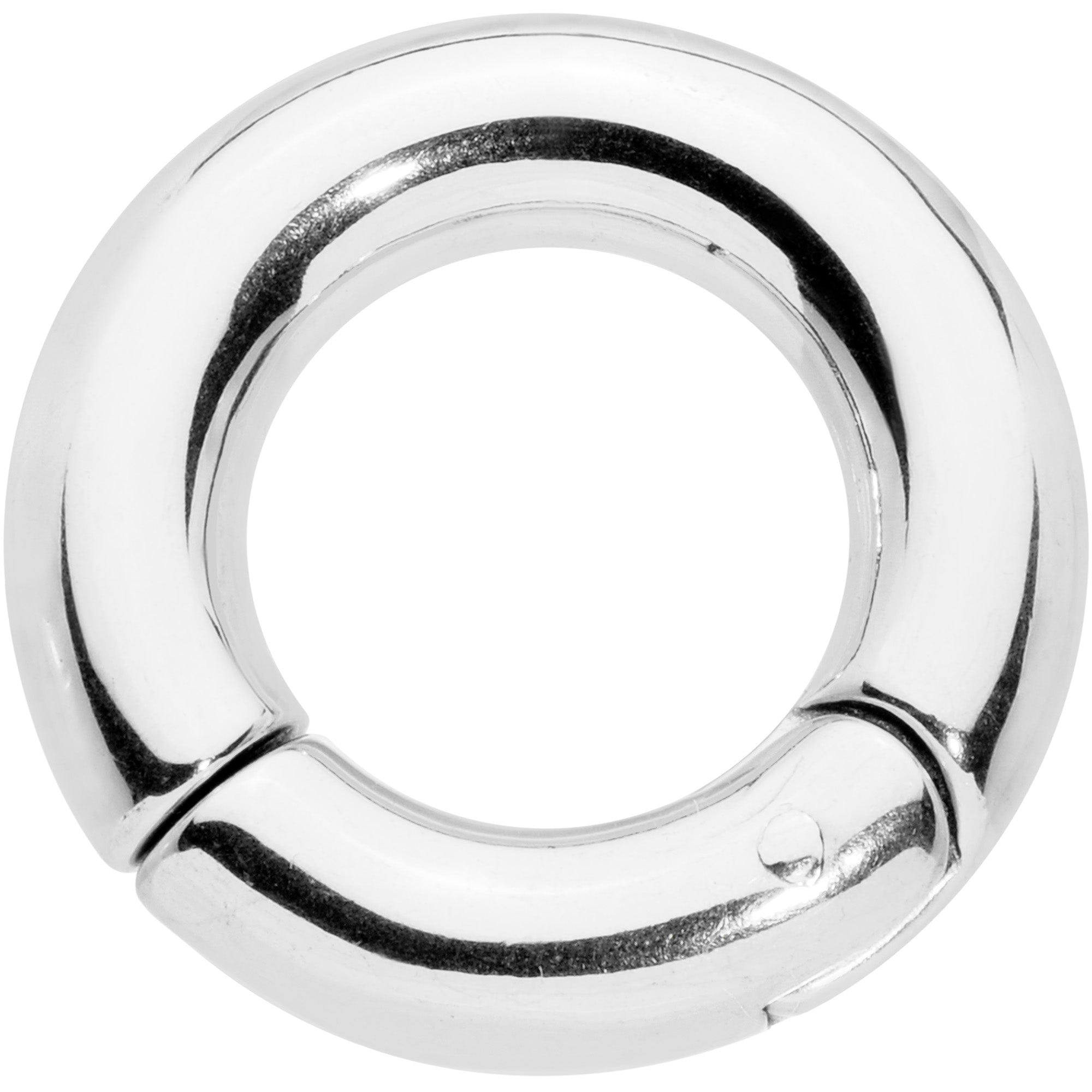 4 Gauge 1/2 Stainless Steel Hinged Segment Ring