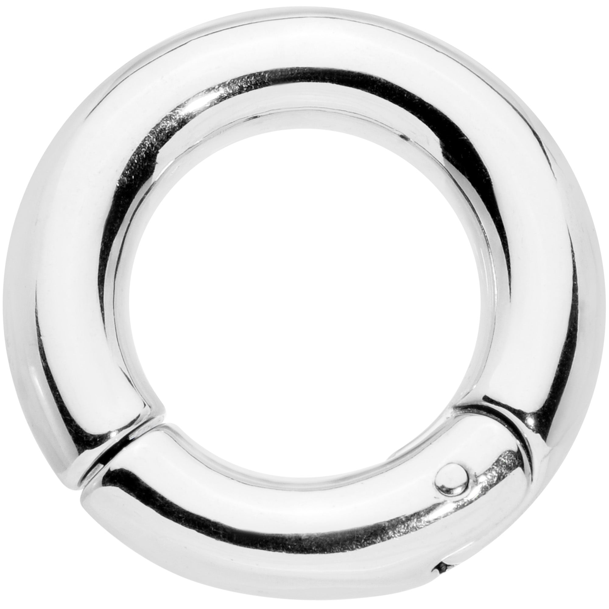 4 Gauge 9/16 Stainless Steel Hinged Segment Ring