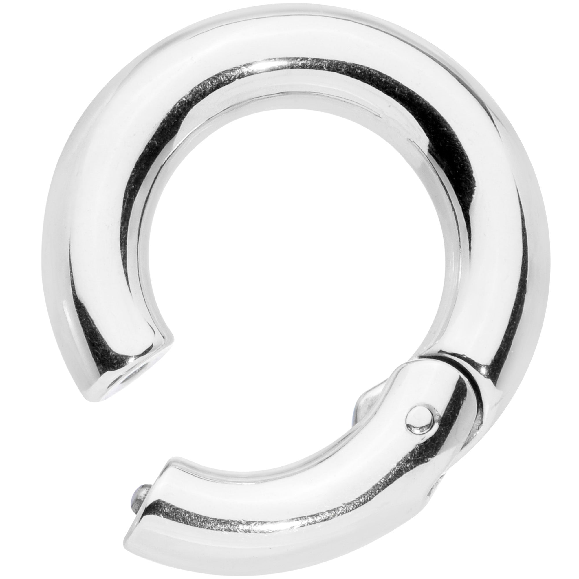 4 Gauge 9/16 Stainless Steel Hinged Segment Ring