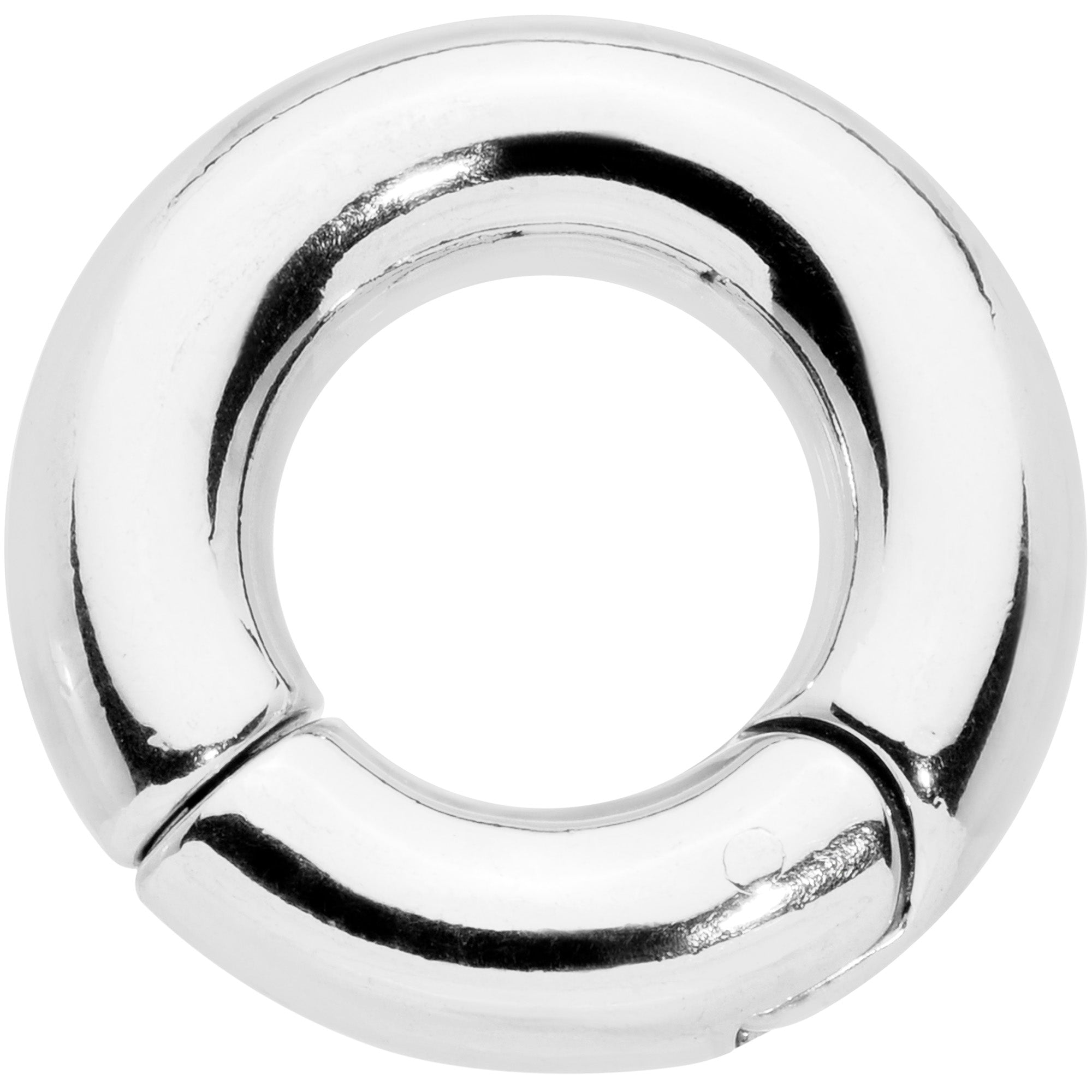 2 Gauge 1/2 Stainless Steel Hinged Segment Ring