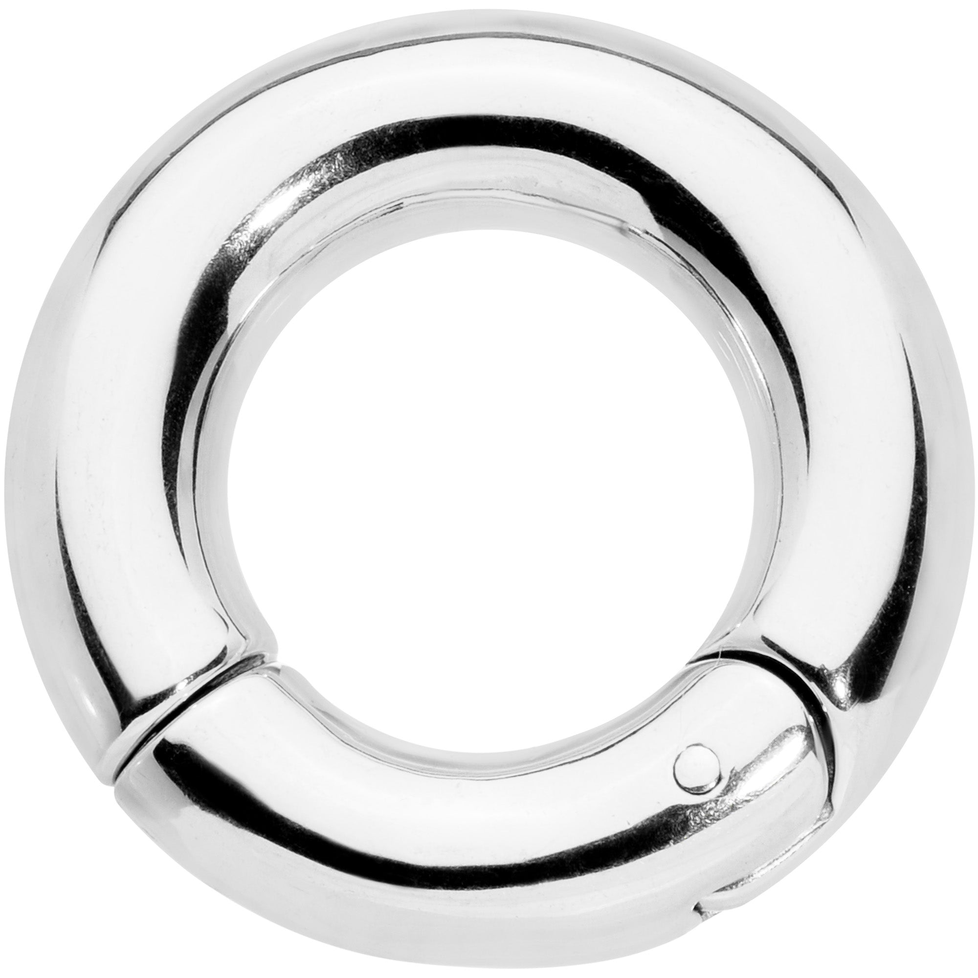 2 Gauge 9/16 Stainless Steel Hinged Segment Ring