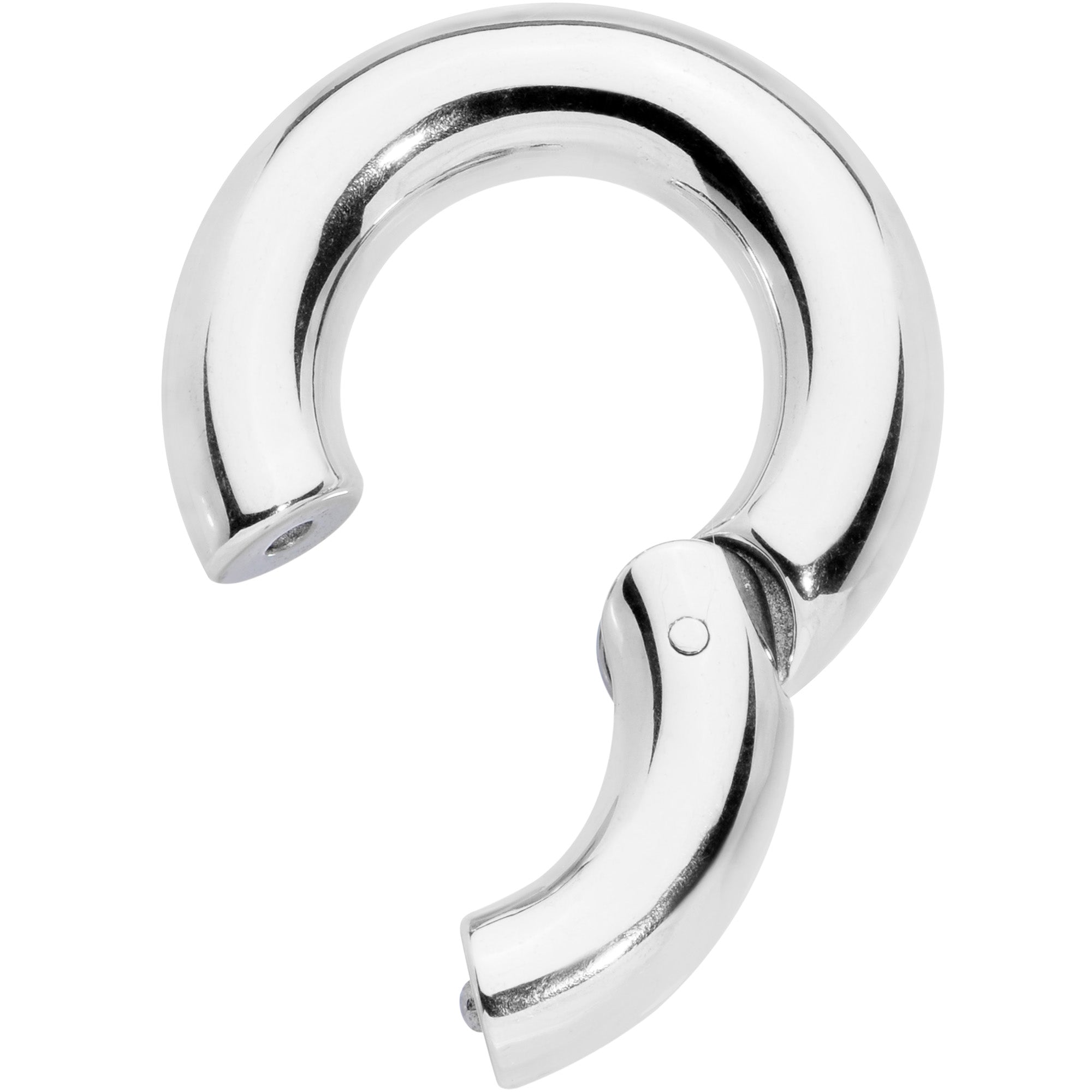 2 Gauge 9/16 Stainless Steel Hinged Segment Ring