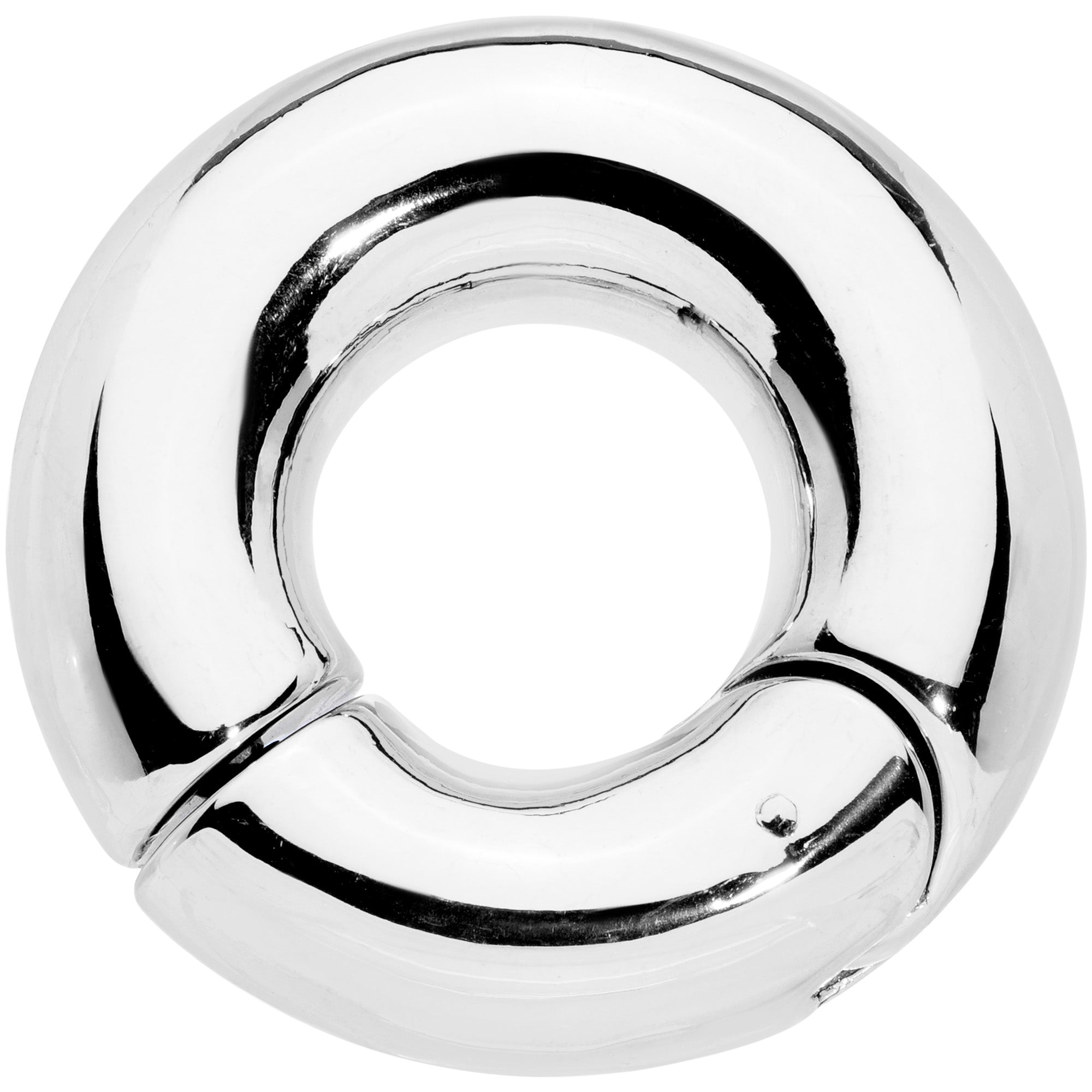 00 Gauge 9/16 Stainless Steel Hinged Segment Ring