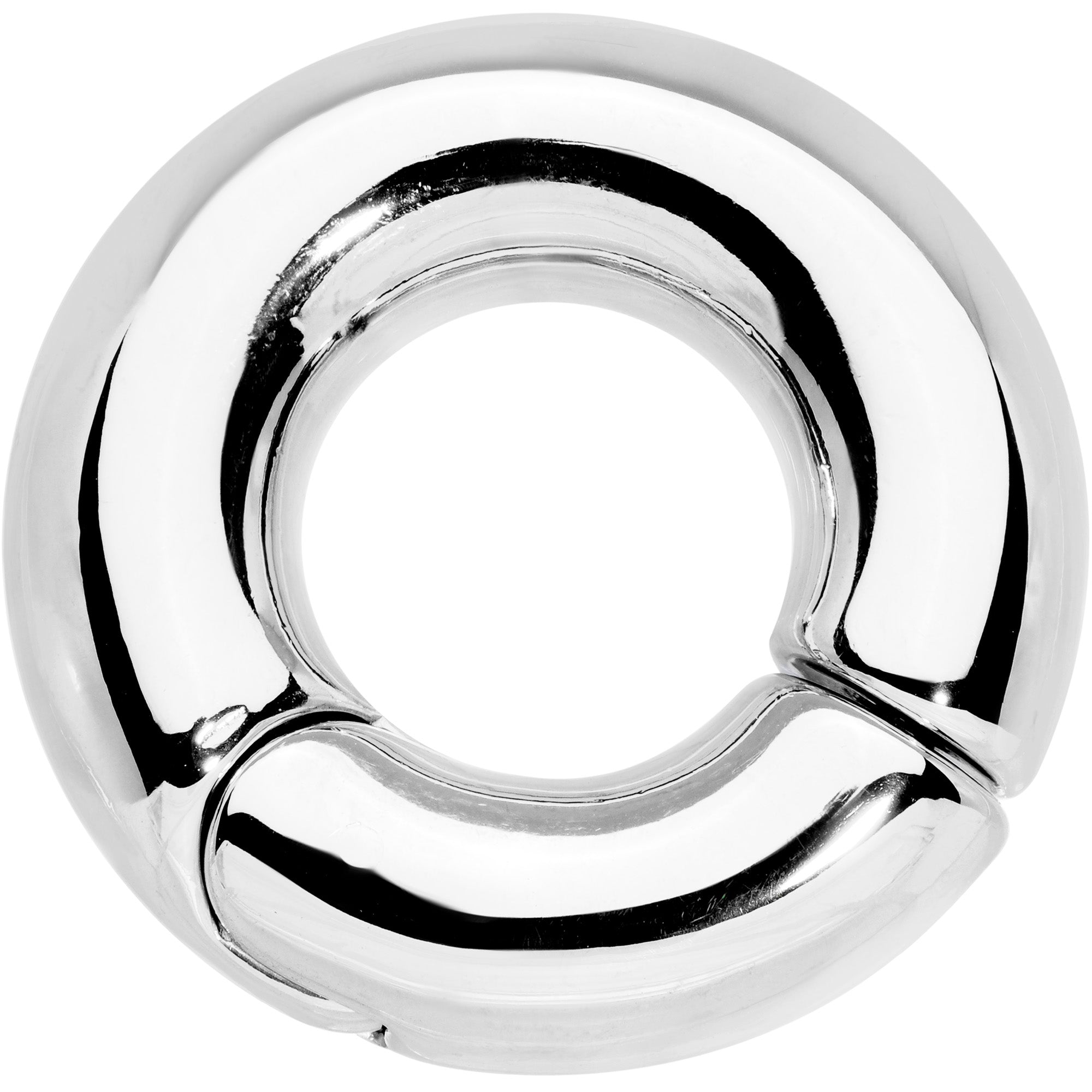 00 Gauge 5/8 Stainless Steel Hinged Segment Ring