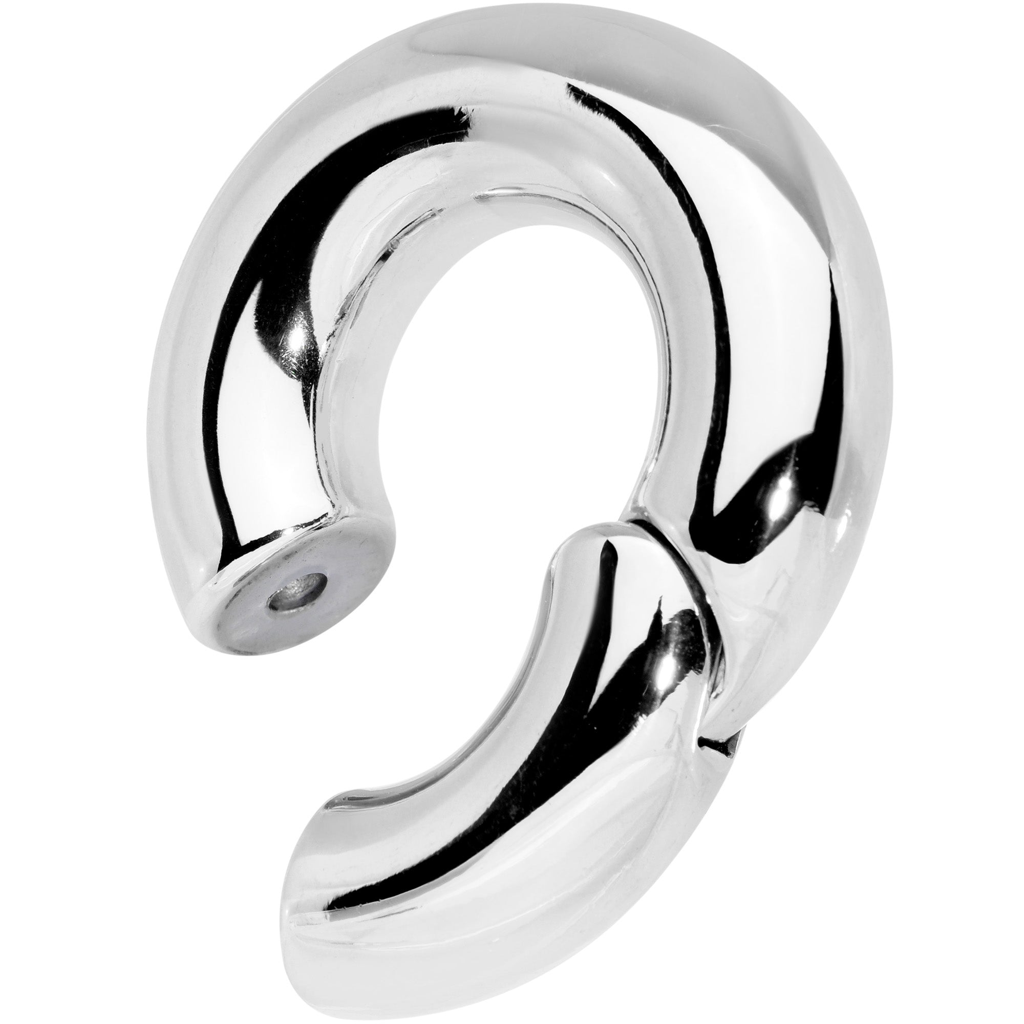 00 Gauge 5/8 Stainless Steel Hinged Segment Ring