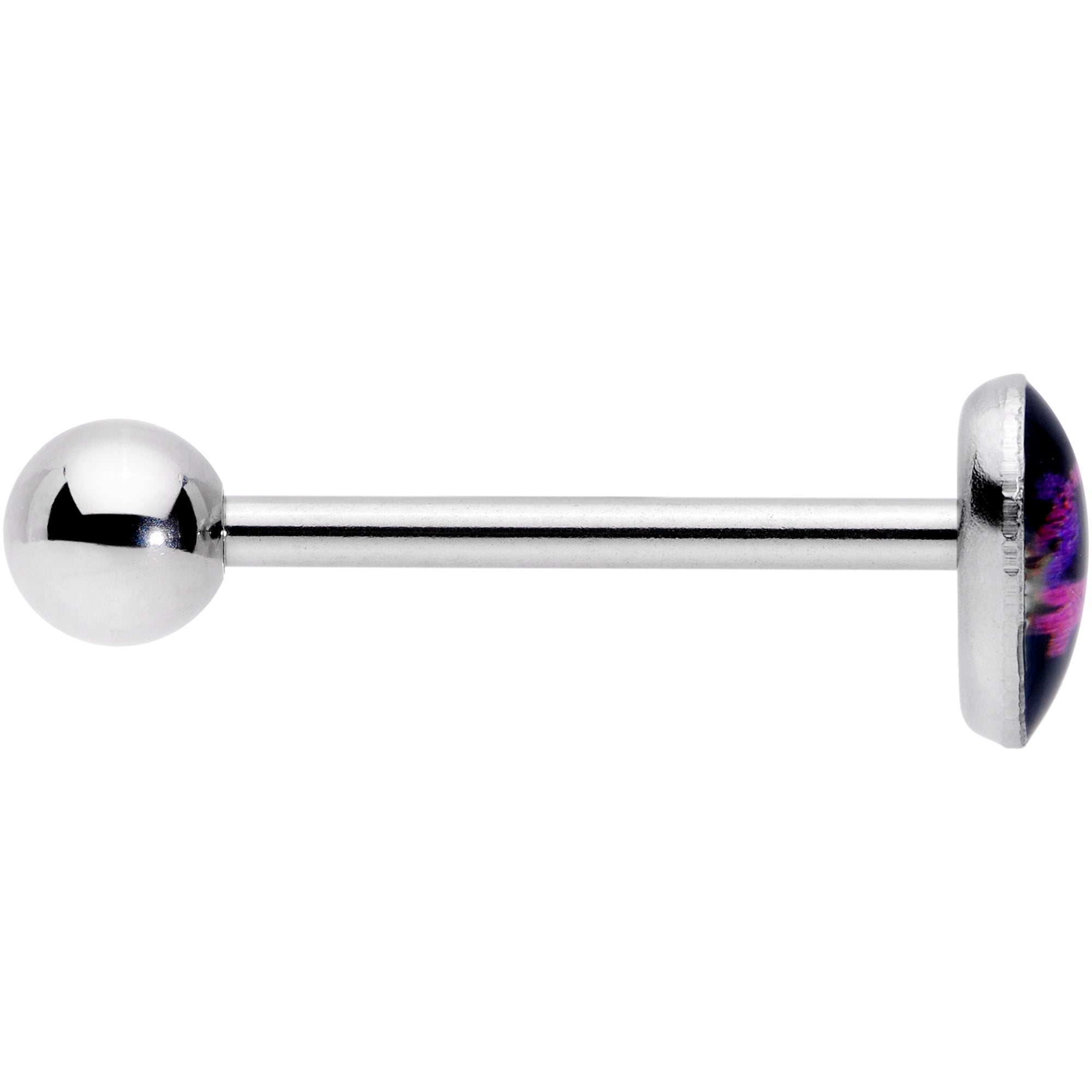 Sterling silver sale tongue ring