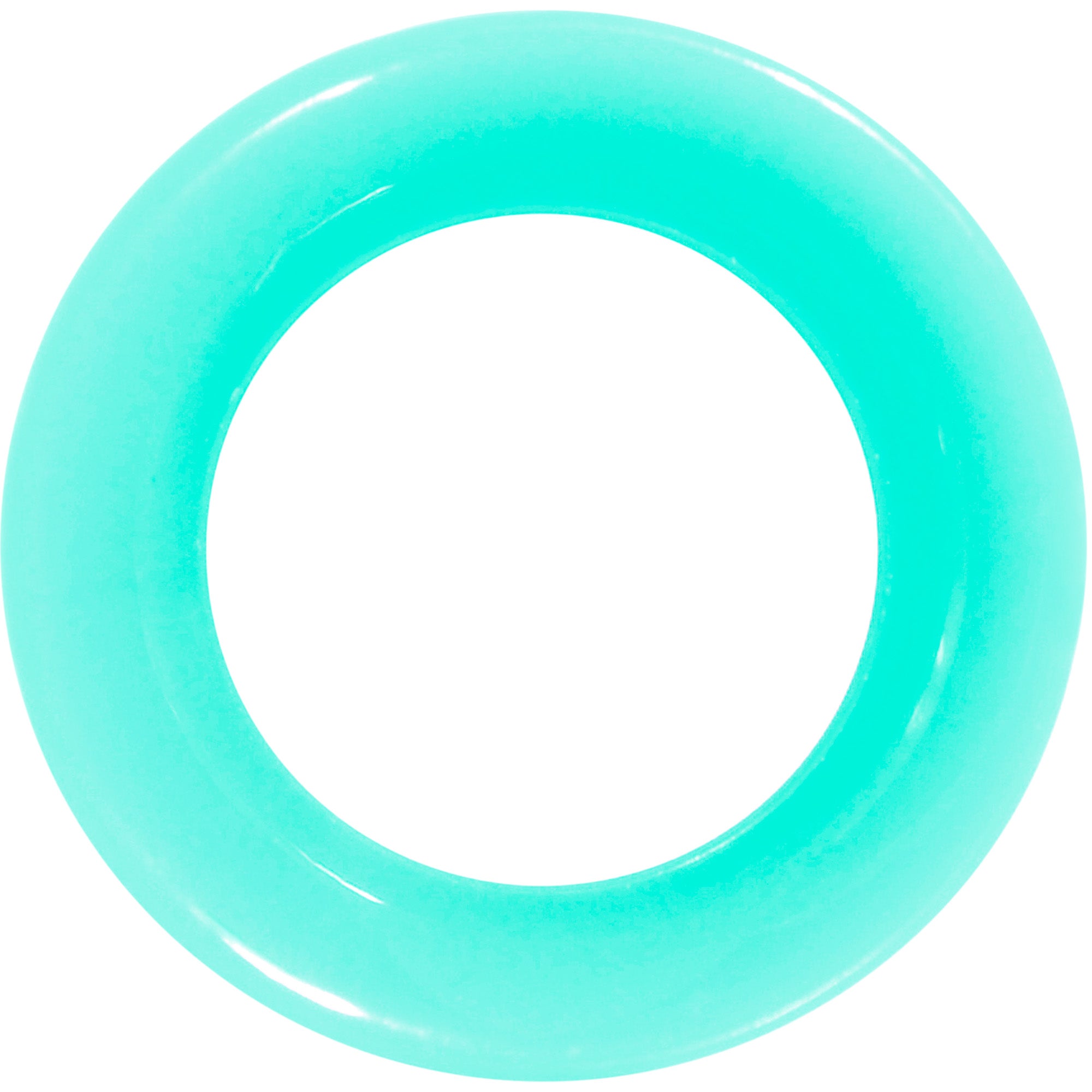 Aqua Acrylic UV Saddle Tunnel Plug Set 12mm to 26mm