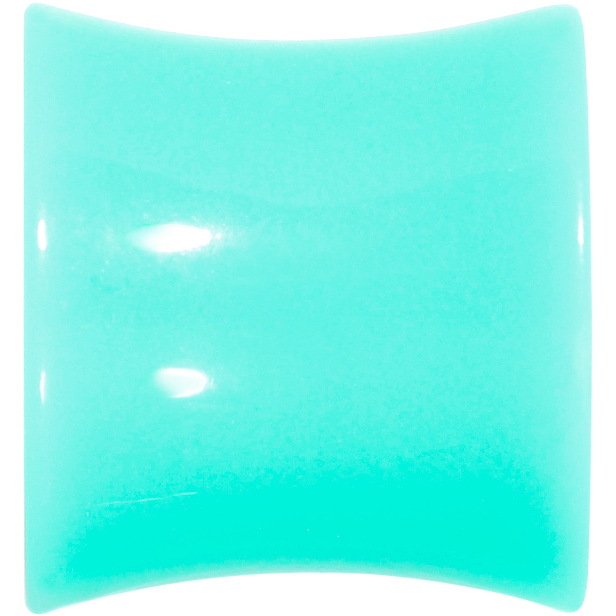 Aqua Acrylic UV Saddle Tunnel Plug Set 12mm to 26mm