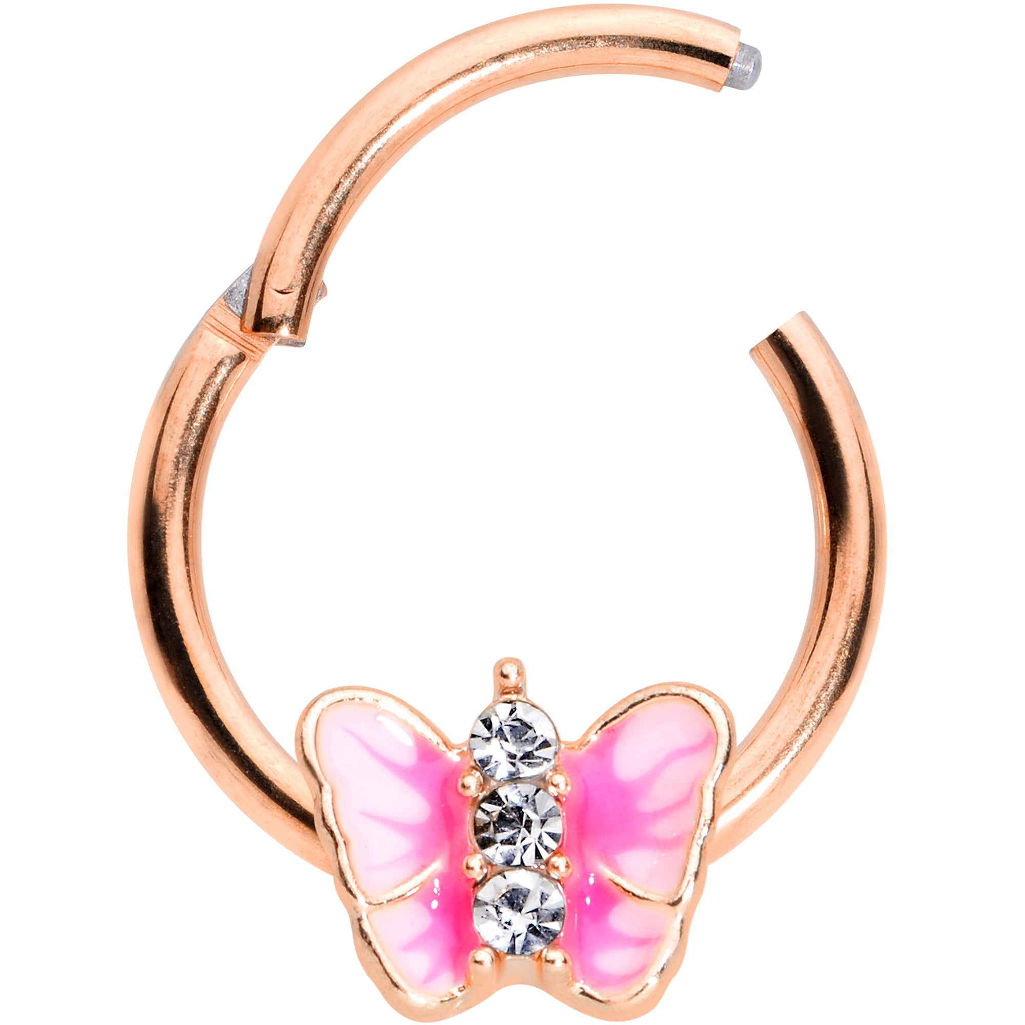 Butterfly septum online ring